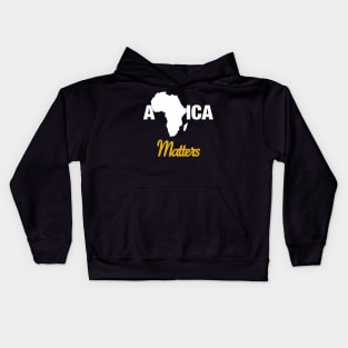 black Africa Matters Kids Hoodie